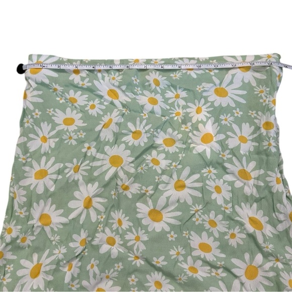 Elodie Floral Green Skirt Medium D - Picture 3 of 6